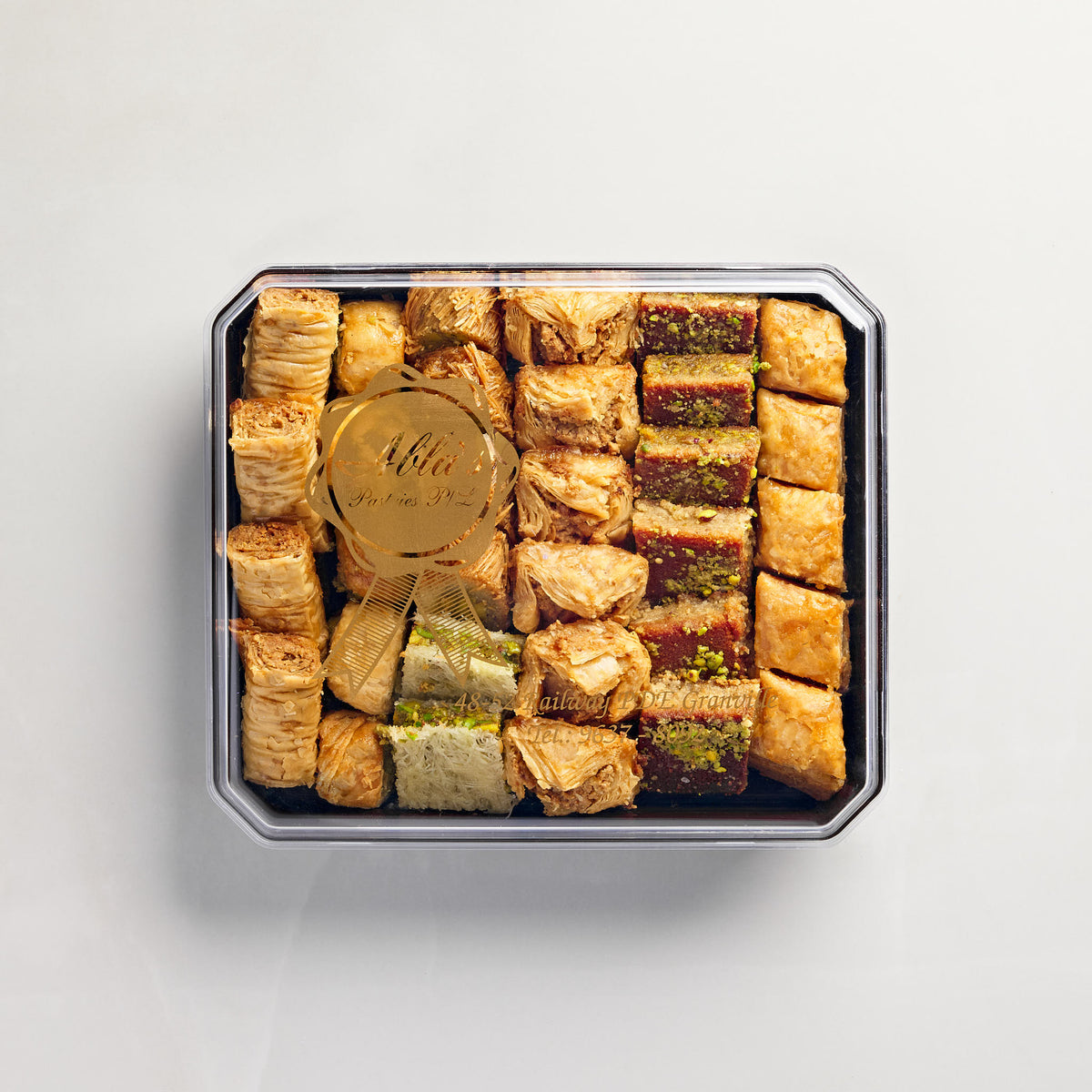 Mixed Baklawa - 1 kg | Ablas Pastries